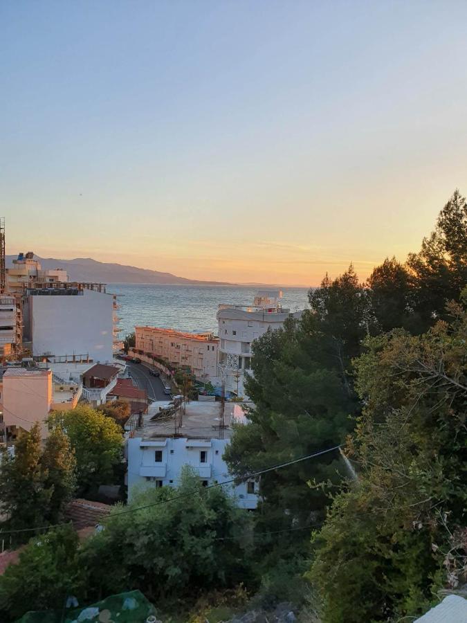 The Sunset View Daire Saranda Dış mekan fotoğraf