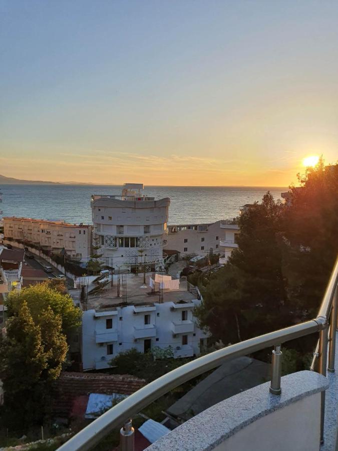 The Sunset View Daire Saranda Dış mekan fotoğraf