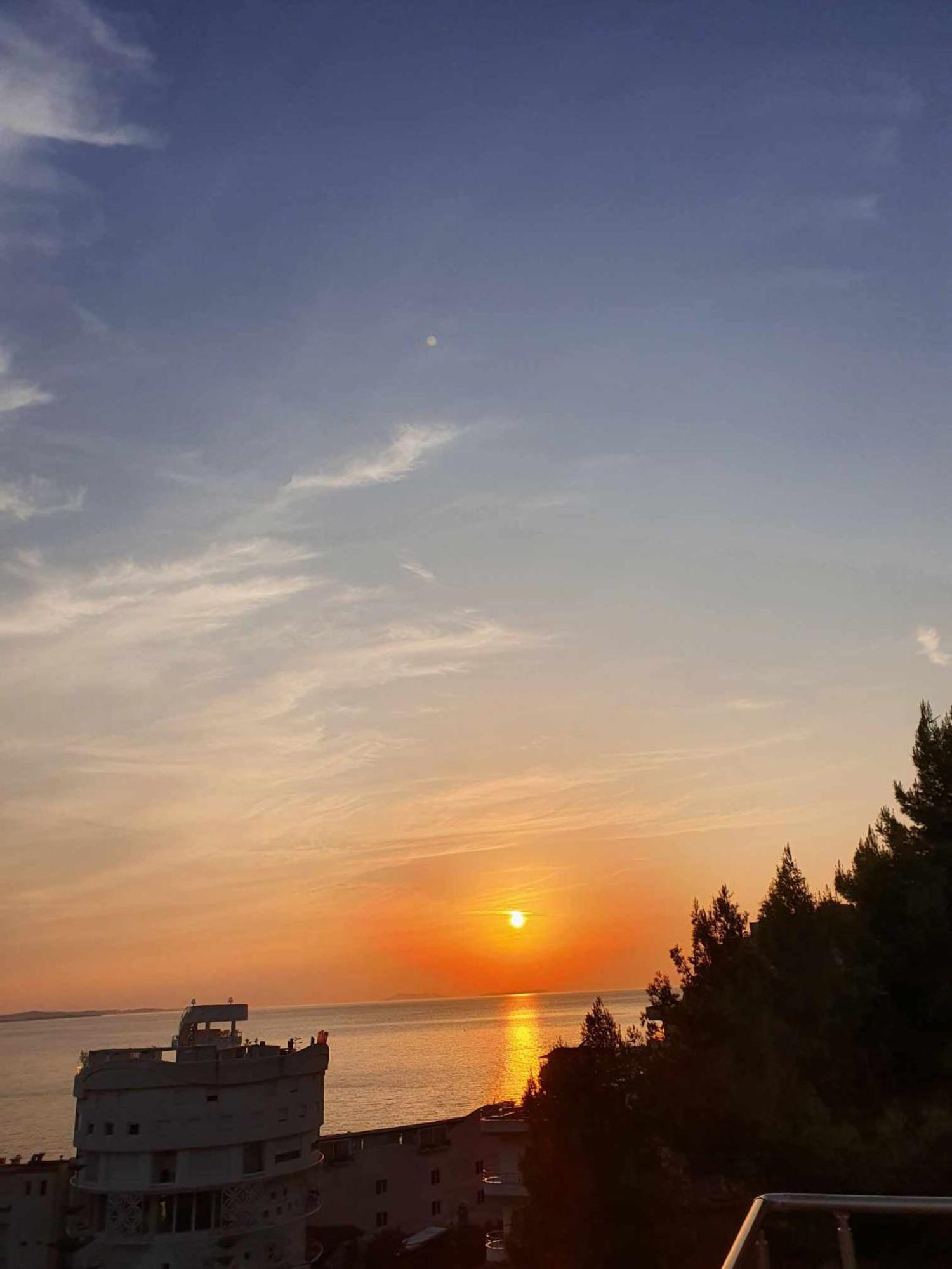 The Sunset View Daire Saranda Dış mekan fotoğraf