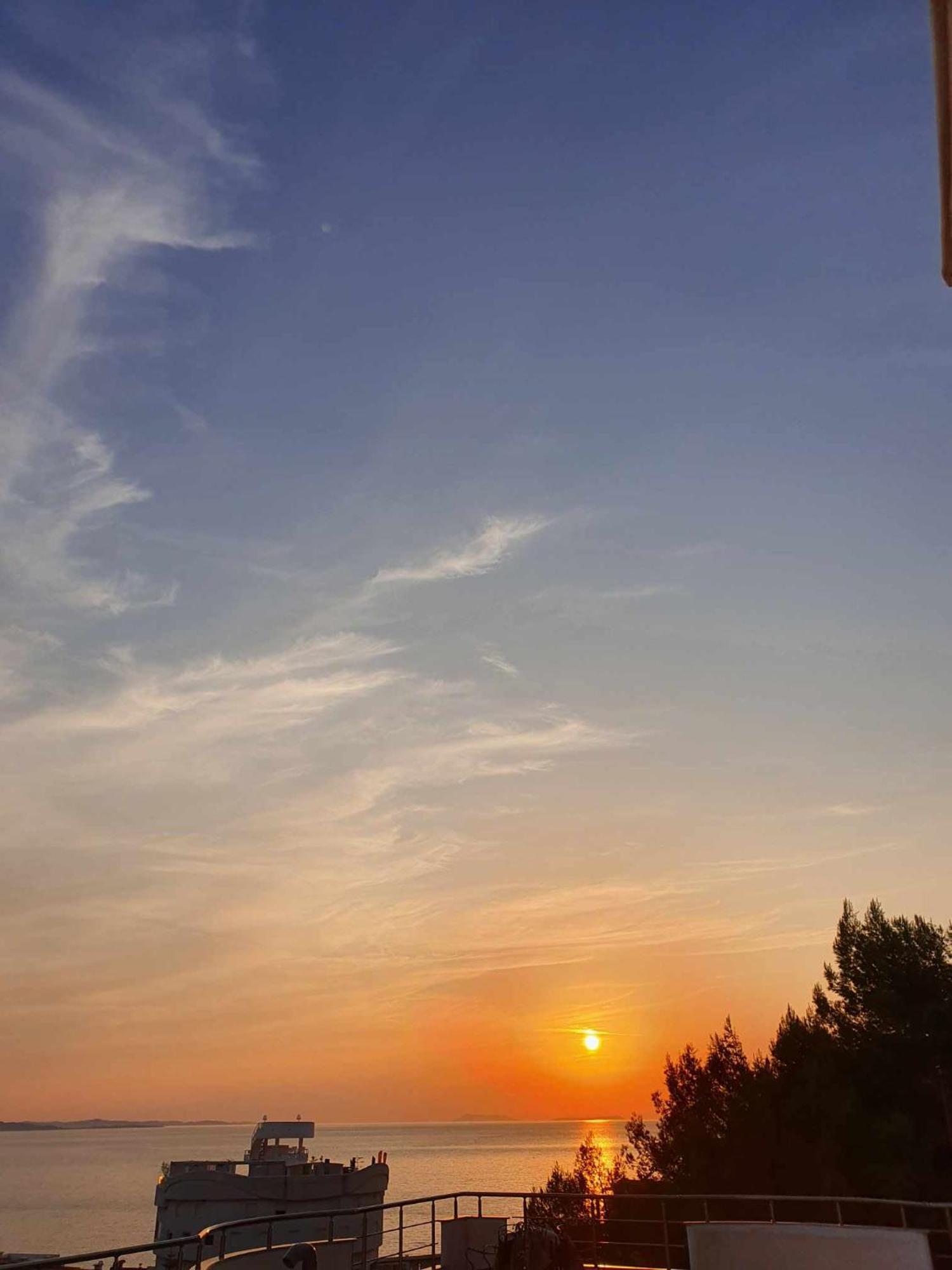 The Sunset View Daire Saranda Dış mekan fotoğraf